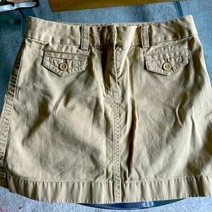 J.Crew Khaki Skirt size 6